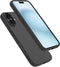 Lunso Geschikt voor iPhone 16 hoesje - Ultra dunne Backcover - Zwart