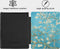 Lunso - Geschikt voor Kobo Aura edition 1 (6 inch) - Vegan saffiano leren sleepcover hoes - Van Gogh Amandelbloesem