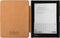 Lunso Geschikt voor Kobo Aura Edition 1 hoes (6 inch) - Leren sleepcover - Cognac