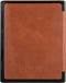Lunso Geschikt voor Kobo Aura Edition 1 hoes (6 inch) - Leren sleepcover - Cognac