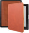 Lunso Geschikt voor Kobo Aura Edition 1 hoes (6 inch) - Leren sleepcover - Cognac