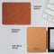 Lunso Geschikt voor Kobo Aura Edition 1 hoes (6 inch) - Leren sleepcover - Cognac