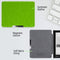 Lunso Geschikt voor Kobo Aura Edition 1 hoes (6 inch) - sleepcover - Groen