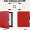 Lunso Geschikt voor Kobo Aura Edition 1 hoes (6 inch) - sleepcover - Rood