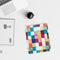 Lunso Geschikt voor Kobo Aura Edition 1 hoes (6 inch) - sleepcover - Blokken