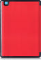 Lunso Geschikt voor Kobo Aura Edition 2 hoes (6 inch) - sleepcover - Rood