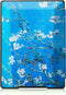 Lunso - Geschikt voor Kobo Aura H20 Edition 1 hoes (6.8 inch) - sleep cover - Van Gogh Amandelbloesem