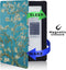 Lunso - Geschikt voor Kobo Aura H20 Edition 1 hoes (6.8 inch) - Vegan Saffiano Leren sleep cover - Van Gogh Amandelbloesem