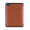 Lunso Geschikt voor Kobo Aura H20 Edition 2 hoes (6.8 inch) - Leren sleepcover - Cognac