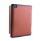 Lunso Geschikt voor Kobo Aura H20 Edition 2 hoes (6.8 inch) - Leren sleepcover - Cognac