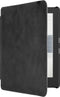 Lunso - Geschikt voor Kobo Aura H2o edition 1 hoes (6.8 inch) - Lederen sleep cover - Zwart