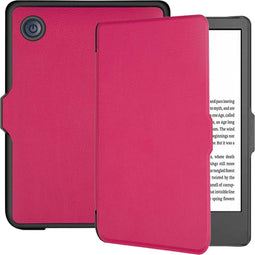 Lunso - Geschikt voor Kobo Clara 2E hoes (6 inch) - sleep cover - Roze