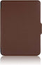 Lunso - Geschikt voor Kobo Clara 2E hoes (6 inch) - sleep cover - Bruin