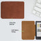 Lunso Geschikt voor Kobo Clara BW / Clara Colour hoes (6 inch) - echt leren sleepcover - Cognac