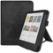 Lunso Geschikt voor Kobo Clara BW / Clara Colour hoes (6 inch) - Luxe Stand sleepcover - Zwart