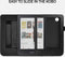 Lunso Geschikt voor Kobo Clara BW / Clara Colour hoes (6 inch) - Luxe Stand sleepcover - Zwart