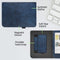 Lunso Geschikt voor Kobo Clara BW / Clara Colour hoes (6 inch) - Luxe Stand sleepcover - Blauw
