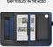 Lunso Geschikt voor Kobo Clara BW / Clara Colour hoes (6 inch) - Luxe Stand sleepcover - Blauw