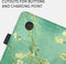 Lunso Geschikt voor Kobo Clara BW / Clara Colour hoes (6 inch) - Luxe Stand sleepcover - Van Gogh Amandelbloesem