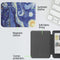 Lunso Geschikt voor Kobo Clara BW / Clara Colour hoes (6 inch) - sleepcover - Van Gogh Sterrennacht