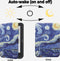 Lunso Geschikt voor Kobo Clara BW / Clara Colour hoes (6 inch) - sleepcover - Van Gogh Sterrennacht