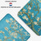Lunso Geschikt voor Kobo Clara BW / Clara Colour hoes (6 inch) - Vegan Saffiano Leren sleepcover - Van Gogh Amandelbloesem