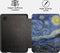 Lunso Geschikt voor Kobo Clara BW / Clara Colour hoes (6 inch) - Vegan Saffiano Leren sleepcover - Van Gogh Sterrennacht