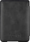 Lunso - Geschikt voor Kobo Clara HD (6 inch) - Lederen sleepcover hoes - Zwart