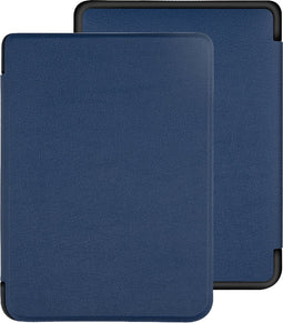 Lunso Geschikt voor Kobo Clara HD hoes (6 inch) - sleepcover - Blauw