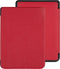 Lunso Geschikt voor Kobo Clara HD hoes (6 inch) - sleepcover -Rood