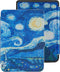 Lunso Geschikt voor Kobo Clara HD hoes (6 inch) - sleepcover - Van Gogh Sterrennacht