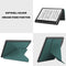 Lunso Geschikt voor Kobo Elipsa 2E hoes (10 inch) - Origami sleepcover - Donkergroen