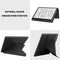 Lunso Geschikt voor Kobo Elipsa 2E hoes (10 inch) - Origami sleepcover - Zwart