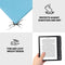 Lunso Geschikt voor Kobo Forma hoes (8 inch) - sleepcover - Lichtblauw