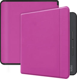 Lunso Geschikt voor Kobo Forma hoes (8 inch) - sleepcover - Paars