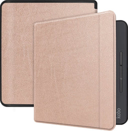 Lunso Geschikt voor Kobo Forma hoes (8 inch) - sleepcover - Rose Goud