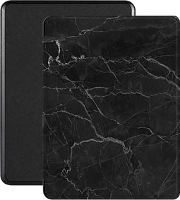 Lunso - Geschikt voor Kobo Glo / Glo HD / Touch 2.0 (6 inch) - Vegan saffiano leren sleepcover hoes - Marble Shire