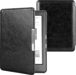 Lunso Geschikt voor Kobo Glo / Glo HD / Touch 2.0 hoes (6 inch) - sleepcover - Zwart