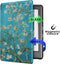 Lunso - Geschikt voor Kobo Glo / Glo HD / Touch 2.0 hoes (6 inch) - Vegan Saffiano Leren sleep cover - Van Gogh Amandelbloesem