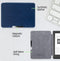 Lunso - Geschikt voor Kobo Glo / Glo HD / Touch 2.0 hoes (6 inch) - sleep cover - Donkerblauw