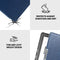 Lunso - Geschikt voor Kobo Glo / Glo HD / Touch 2.0 hoes (6 inch) - sleep cover - Donkerblauw