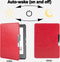 Lunso - Geschikt voor Kobo Glo / Glo HD / Touch 2.0 hoes (6 inch) - sleep cover - Rood