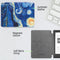 Lunso - Geschikt voor Kobo Glo / Glo HD / Touch 2.0 hoes (6 inch) - sleep cover - Van Gogh Sterrennacht