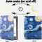 Lunso - Geschikt voor Kobo Glo / Glo HD / Touch 2.0 hoes (6 inch) - sleep cover - Van Gogh Sterrennacht