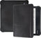 Lunso - Geschikt voor Kobo Libra 2 hoes (7 inch) - Lederen sleep cover - Zwart