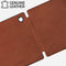Lunso Geschikt voor Kobo Libra Colour hoes (7 inch) - echt leren sleepcover - Cognac