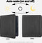Lunso Geschikt voor Kobo Libra Colour hoes (7 inch) - echt leren sleepcover - Zwart