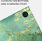 Lunso Geschikt voor Kobo Libra Colour hoes (7 inch) - Luxe Stand sleepcover - Van Gogh Amandelbloesem
