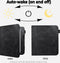 Lunso Geschikt voor Kobo Libra Colour hoes (7 inch) - Luxe Stand sleepcover - Zwart