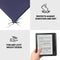 Lunso Geschikt voor Kobo Libra Colour hoes (7 inch) - sleepcover - Donkerblauw